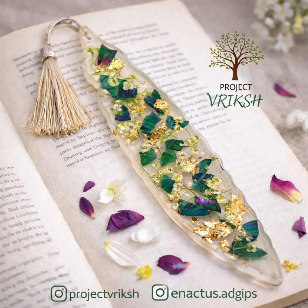 Vintage Upcycled Bookmark